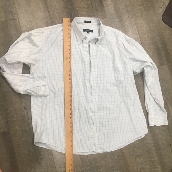 Joseph & Feiss Other - Joseph & Feiss Light Blue and White Checked Button-Down Shirt